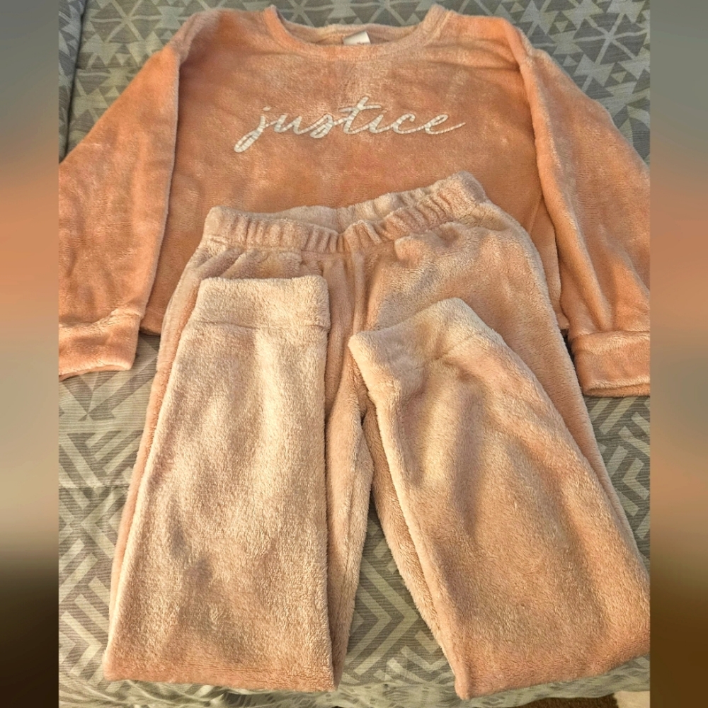 2 PC fleece pj set